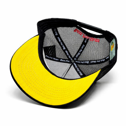 BPS CLÁSICA NEGRA LOGO AMARILLO