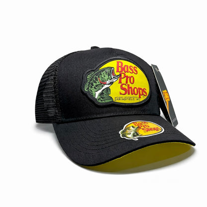 BPS CLÁSICA NEGRA LOGO AMARILLO