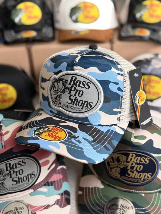 BPS CAMUFLADA AZUL LOGO GRIS